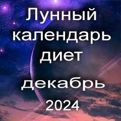 Диета для похудения на декабрь 2024 года, меню для правильного питания на каждый день по лунному календарю.